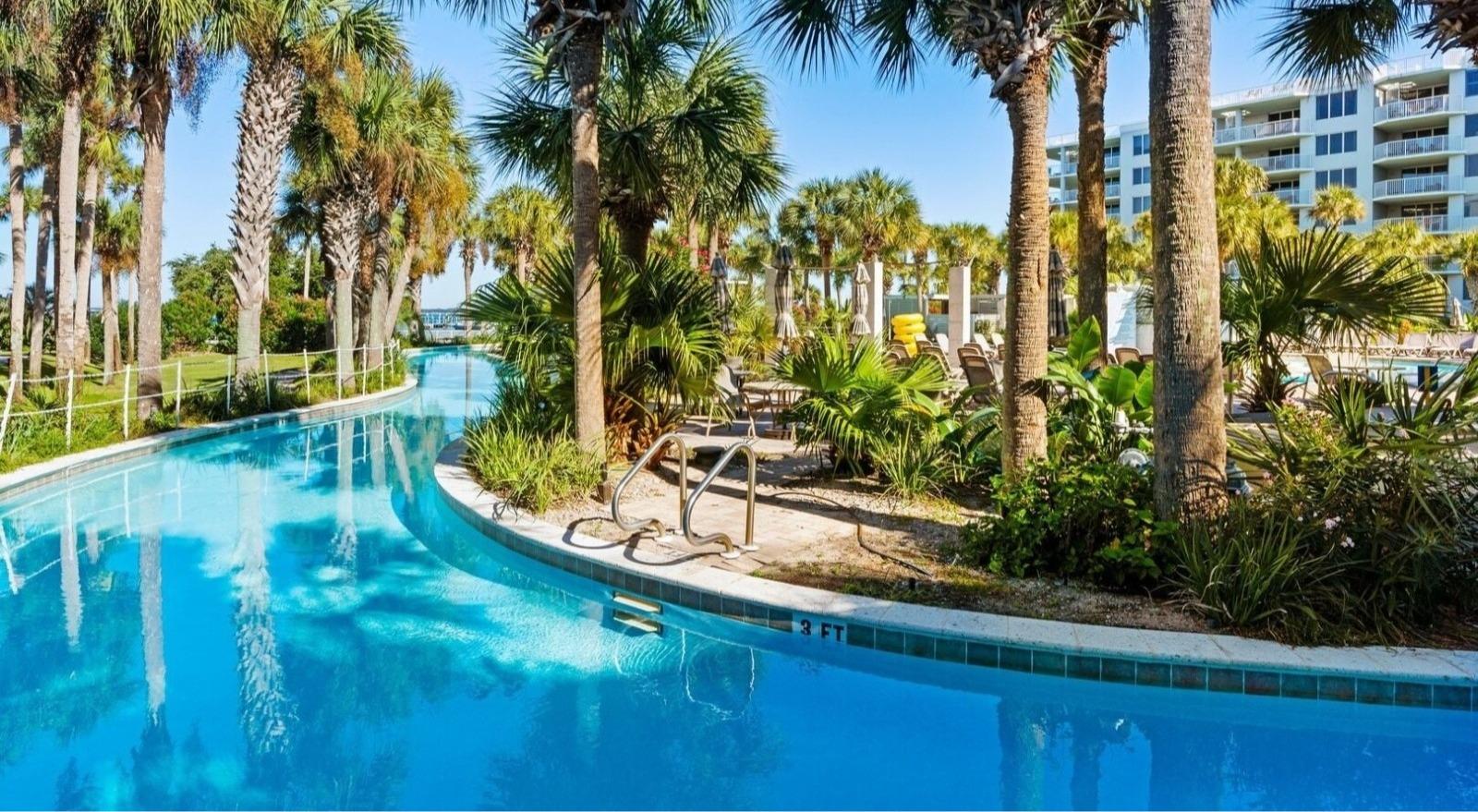 Lazy River at Fort Walton Condo Resort